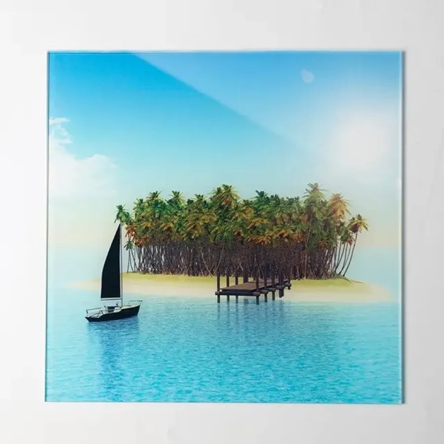Acrylic poster